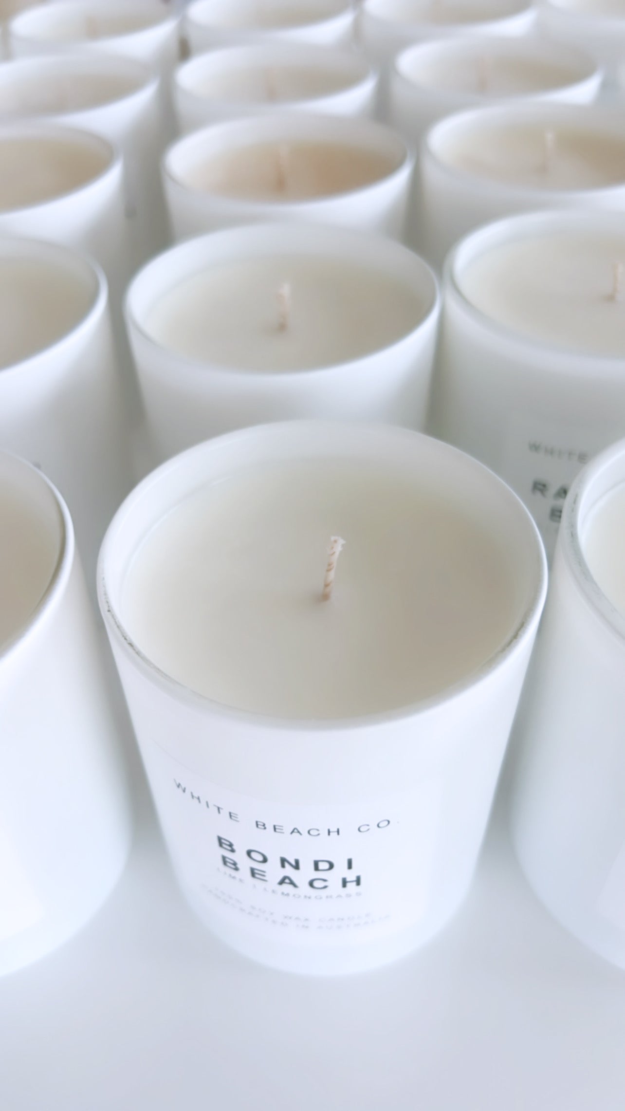 Bondi Beach Candle in Lime & Lemongrass Soy Candle