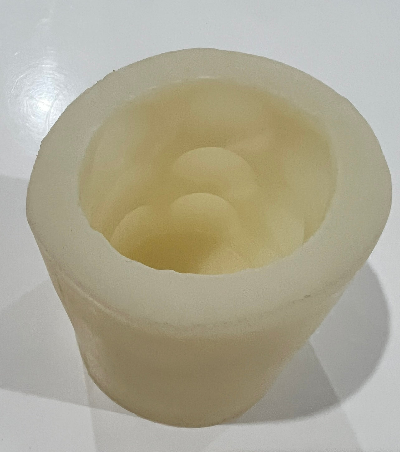 Big Spot Pillar Silicone Candle Mould