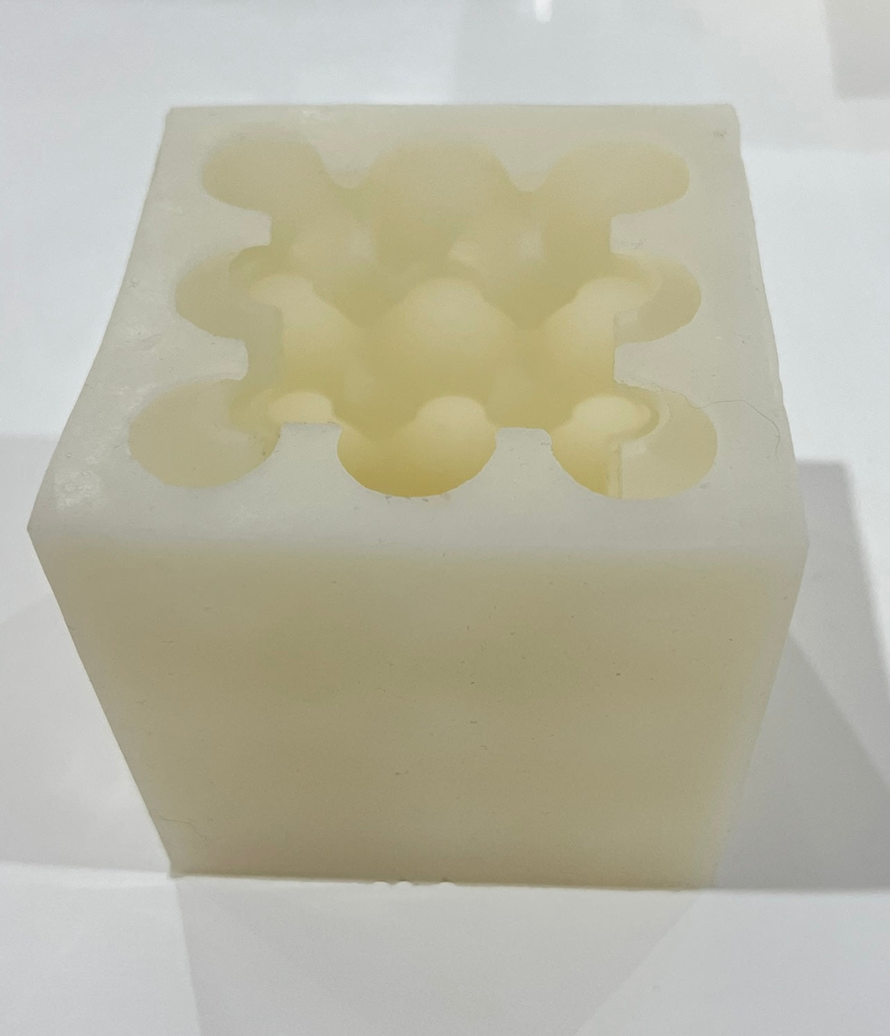 The BIG Bubble Cube Silicone Candle