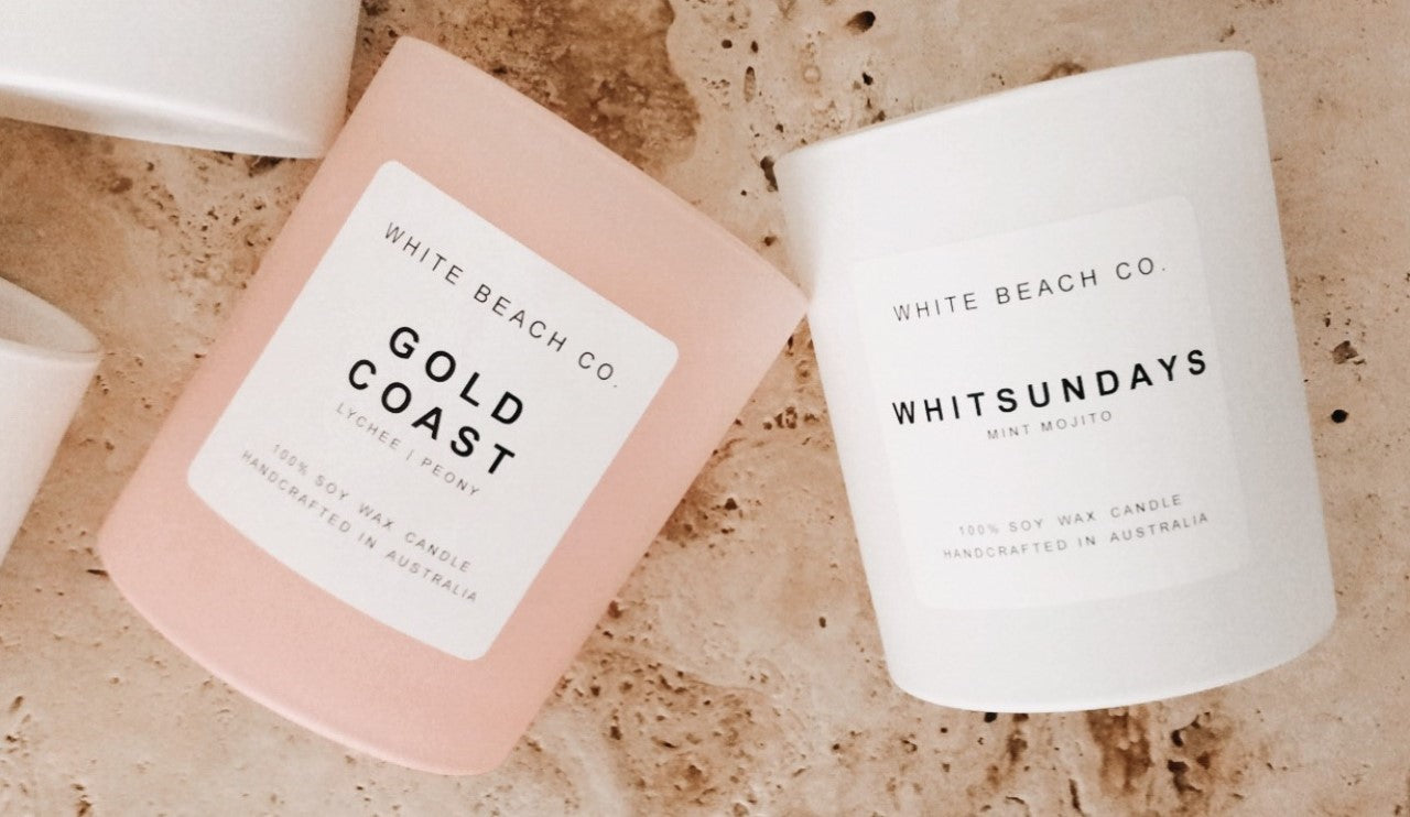 Whitsundays Candle in Spearmint & White Rum Soy Candle