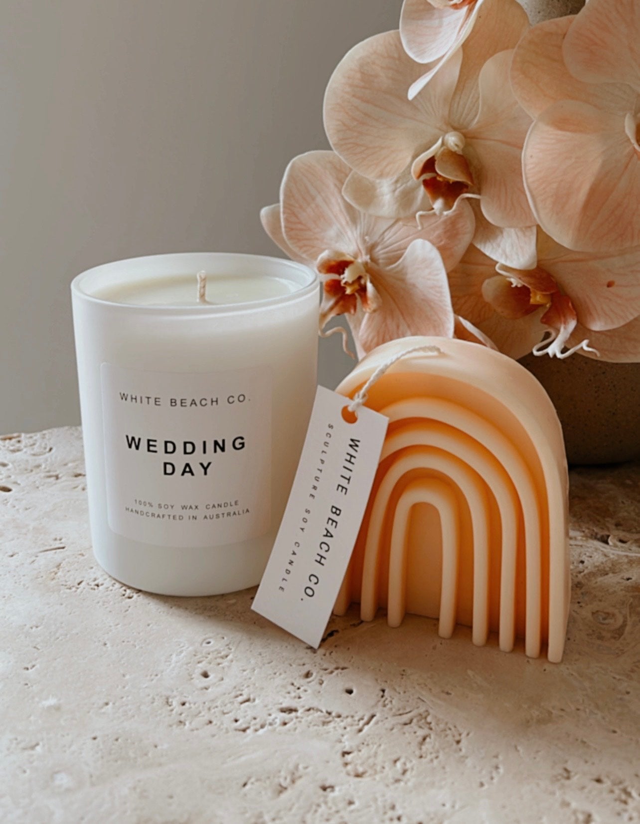 Wedding Day Special occasion candle by White Beach Co.