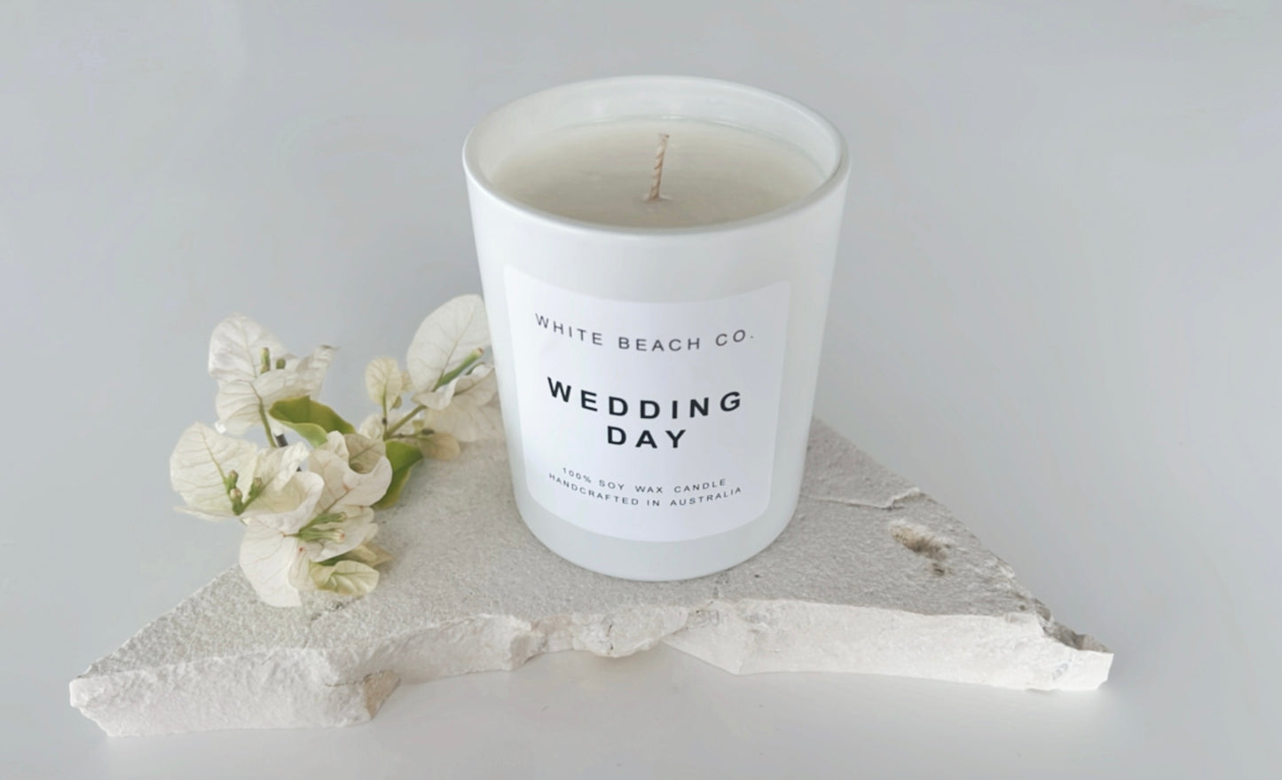 Wedding Day Candle Wedding Gifts Quote Candle